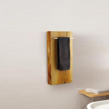 Maya Bath Legno 32"x16" Mounted Hardwired Wooden Electric Towel Warmer
