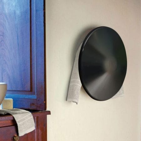 Maya Bath Shield 18" x 7" Wall Mounted Hardwired Electric Towel Warmer